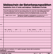 Meldescheine und Fremdenverkehr