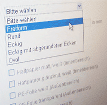 Individuelle Aufkleber