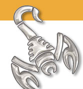 3D-Sticker XS - Skorpion