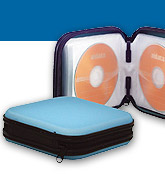 CONNECT CD-Wallet-Tasche f&uuml;r 24 CD/DVD