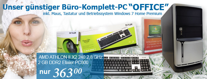 Komplett-PC Office - Rechner