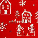 Geschenkpapier weihnachtlich rot
