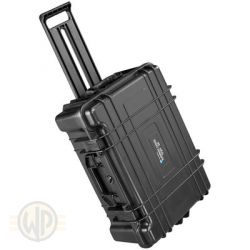 Outdoor-Case Fotokoffer Typ 66 B schwarz leer Trolley fahrbar