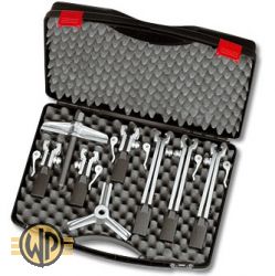Abzieher-Set mit 6 Haken, im Kunststoffkoffer 1.07/K-SE S