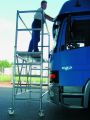 Leichtmetall-Klappger�st mit Ausbaueinheit 1,35x1,80m