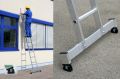 Industrie Anlegeleiter 6 Sprossen ca. 1,93mtr Nivello Traverse