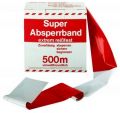 500mtr. Absperrband Flatterband rot/wei�