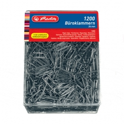 B�roklammern - Metall 26 mm in Aufbewahrungsbox