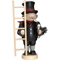 R�ucherfigur "Schornsteinfeger" gro�