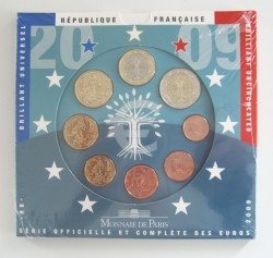 Offizieller Euro Kursm�nzensatz Frankreich 2009