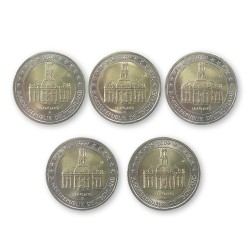 5x2 Euro Gedenkm�nzen Deutschland 2009 - Saarland pfr. lose