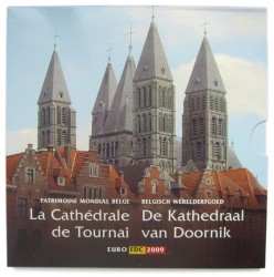 Kursm�nzensatz Belgien 2009 im Blister - stempelglanz -