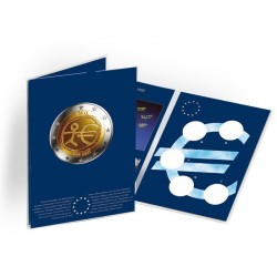 Sammelkarte f�r die dt. 2-Euro-Gedenkm�nzen "10 Jahre WWU"