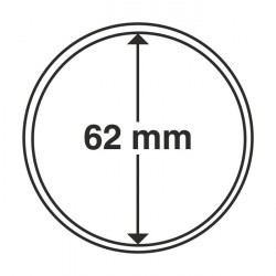 M�nzkapseln Innendurchmesser 62 mm 10er-Pack