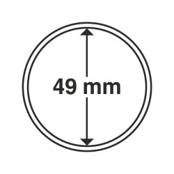 M�nzkapseln Innendurchmesser 49 mm 10er-Pack