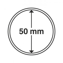M�nzkapseln Innendurchmesser 50 mm 10er-Pack