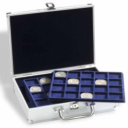 M�nzkoffer f�r 120 10-Euro-M�nzen in Kapseln, inkl. 6 M�nztableaus