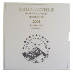 Kursm�nzensatz Slowenien 2009 inkl. 3 Euro 100 Jahre Motorflug