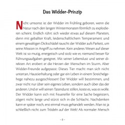 Sternzeichen-Buch Widder 21.03. - 20.04.