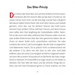 Sternzeichen-Buch Stier 21.04. - 20.05.
