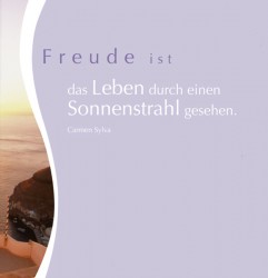 Zum Geburtstag w�nsche ich Dir sonnige Tage!