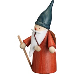R�ucherfigur "Wichtel Wanderer"