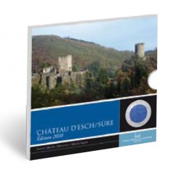 5 Euro Niobm�nze Luxemburg 2010 Hgh. "Burg Esch-Sauer"