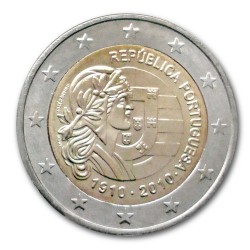 2 Euro Portugal 2010 "Portugiesische Republik"