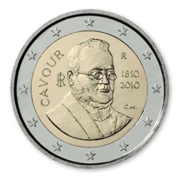 2 Euro Italien 2010 "Camillo Benso von Cavour"