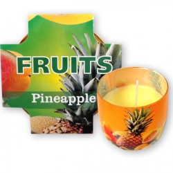 Duftkerze "Fruits Pineapple" im Glas
