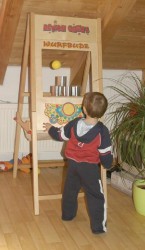 Spieltafel Wurfbude