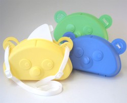 Kinderbrottasche "Teddy" in blau