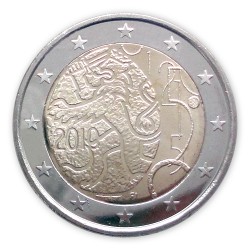 2 Euro Gedenkm�nze Finnland 2010 - 150 Jahre Finnische rW�hung pfr. lose