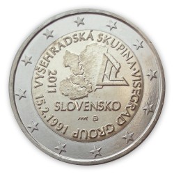2 Euro Gedenkm�nze Slowakei 2011 - Visegrad pfr. lose