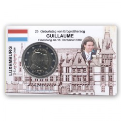 2 EUR limitierte Info-Coincard Luxemburg 2006 - Guillaume pfr.