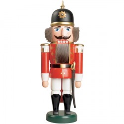 Nussknacker "Soldat" ca. 37 cm in rot