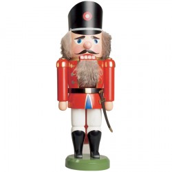 Nussknacker "Polizist" ca. 35 cm in rot