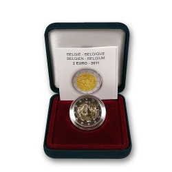 2 Euro Gedenkm�nze Belgien 2011 - Frauentag PP