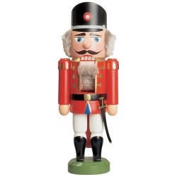 Nussknacker "Polizist" ca. 25 cm rot