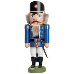Nussknacker Polizist ca. 25 cm blau