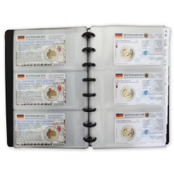 M�nzkarten / Visitenkarten Buch "Visit Snap"