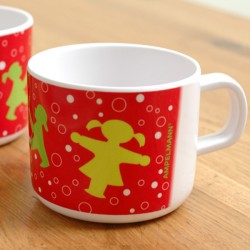 Kindertasse mit Henkel Kakaoheld