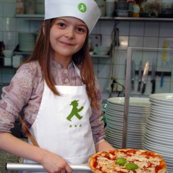 Kochsch�rze Kinder kleiner K�chenhelfer - Geher