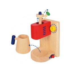 Kaffeemaschinen-Set f�r die Kinderk�che 11-teilig