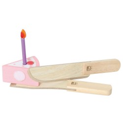 Holzspielzeug Geburtstagstorte f�r die Kinderk�che