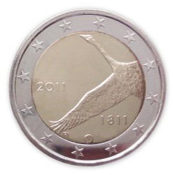 2 Euro Gedenkm�nze Finnland 2011 - 200 Jahre Finnische Nationalbank pfr. lose