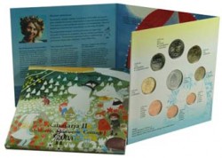 Kursm�nzensatz Finnland 2004 II. Ausgabe - stempelglanz