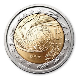 2 Euro Gedenkm�nze Italien 2004 - World Food Programme pfr. lose