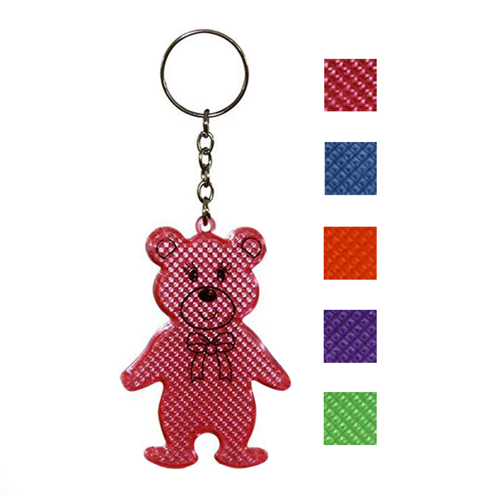 Kinderkoffer Pappe braun mit Hund inkl. 1 Reflektorbärchen