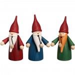 R�ucherfigur "Traditionswichtel" ca. 16 cm